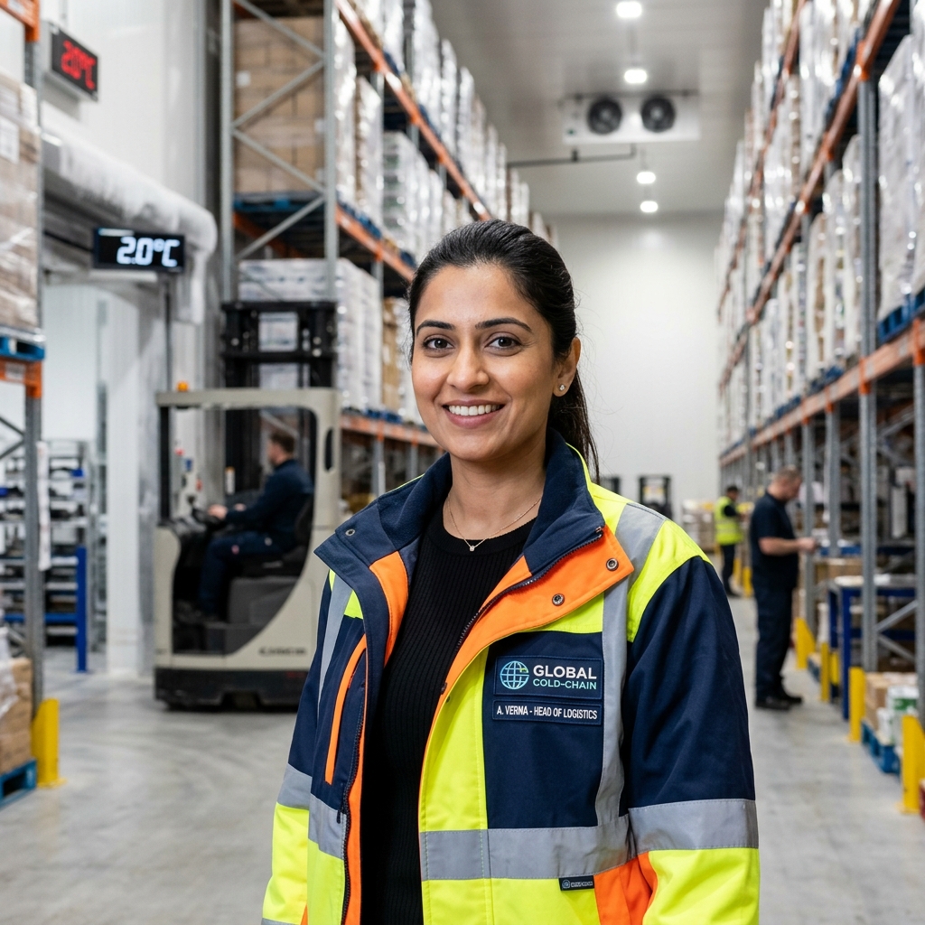 Ananya Verma - Head of Cold-Chain Logistics